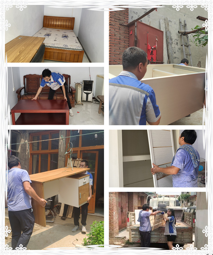 集團(tuán)職工為小全布置房間、整理床鋪，為小全打造了一間溫馨舒適的小屋.jpg
